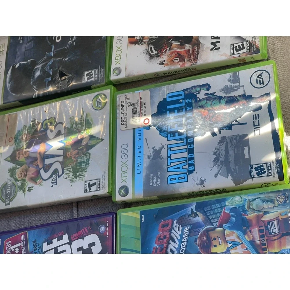 Lot‎ Of 8 Xbox 360 Games